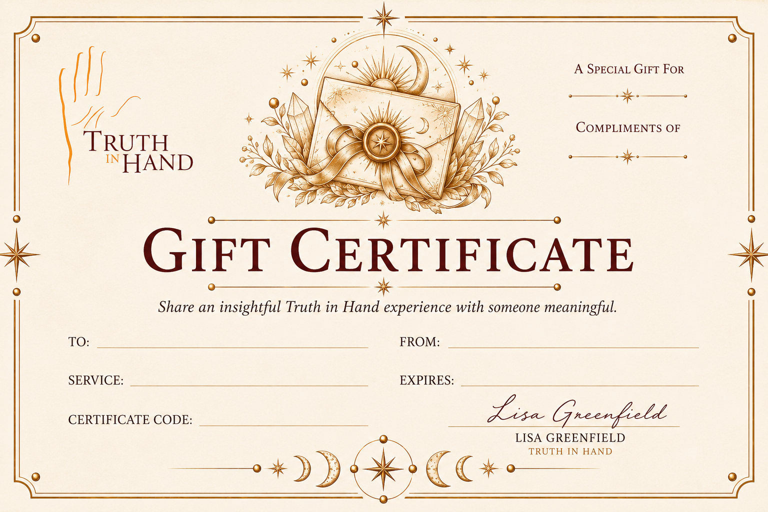 Gift Cert