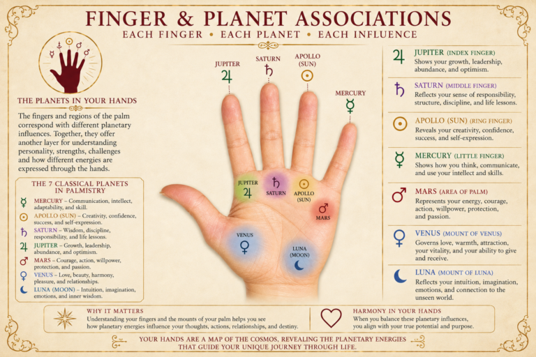 Finger & Planet Associations