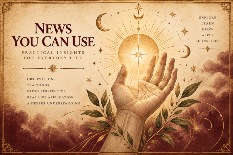 News You Can Use